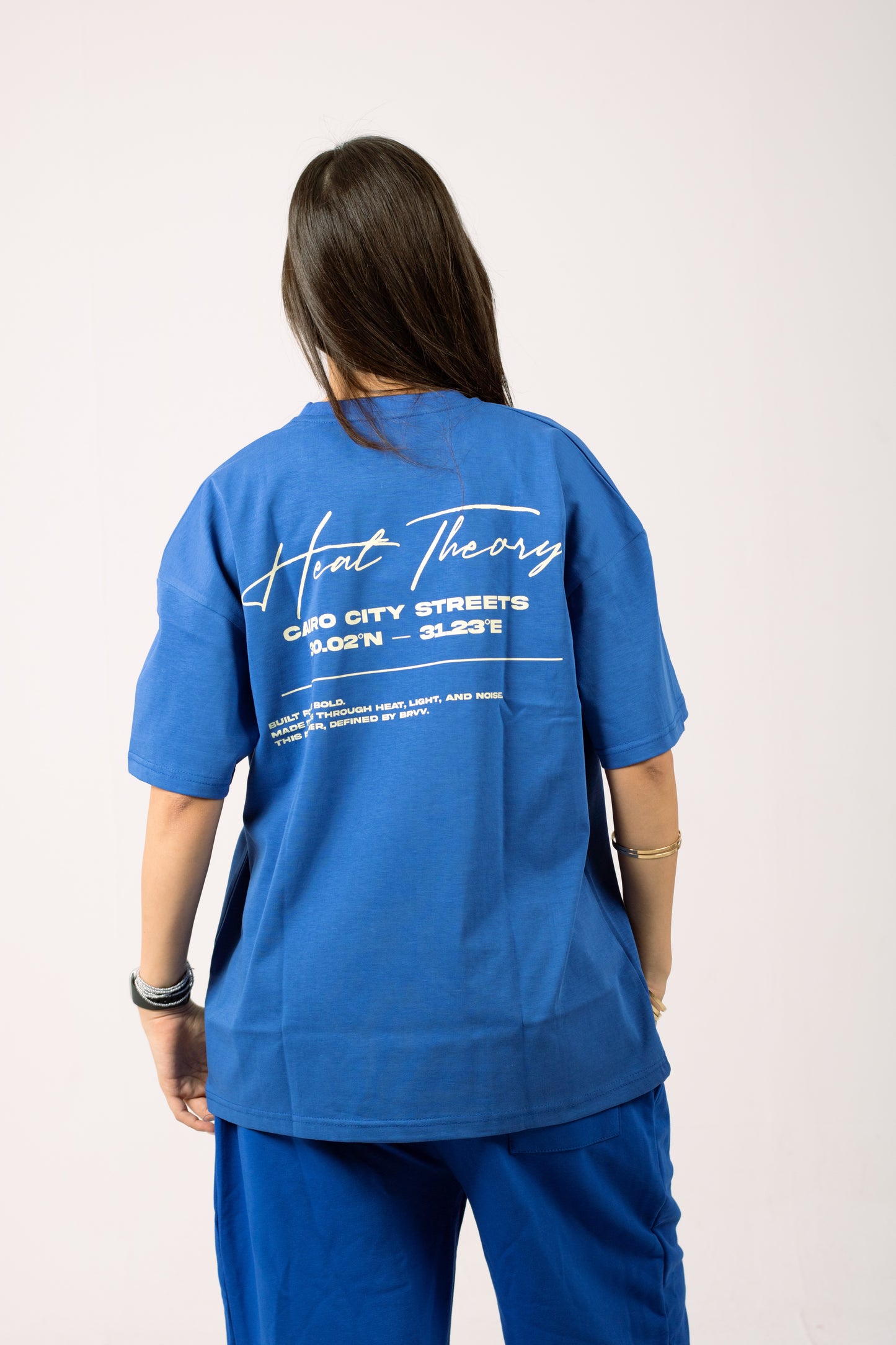 Royal Blue Oversized T-shirt