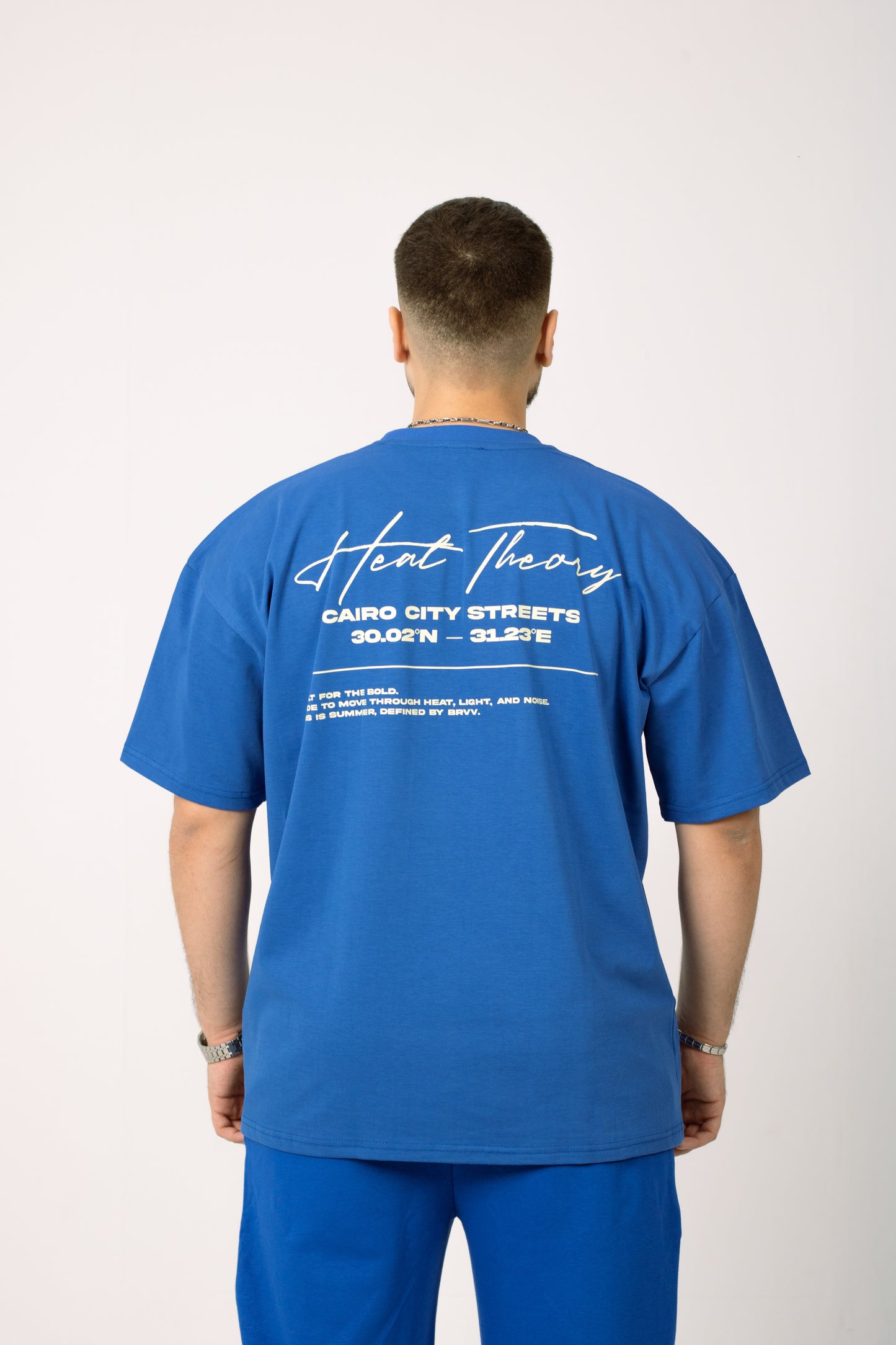 Royal Blue Oversized T-shirt