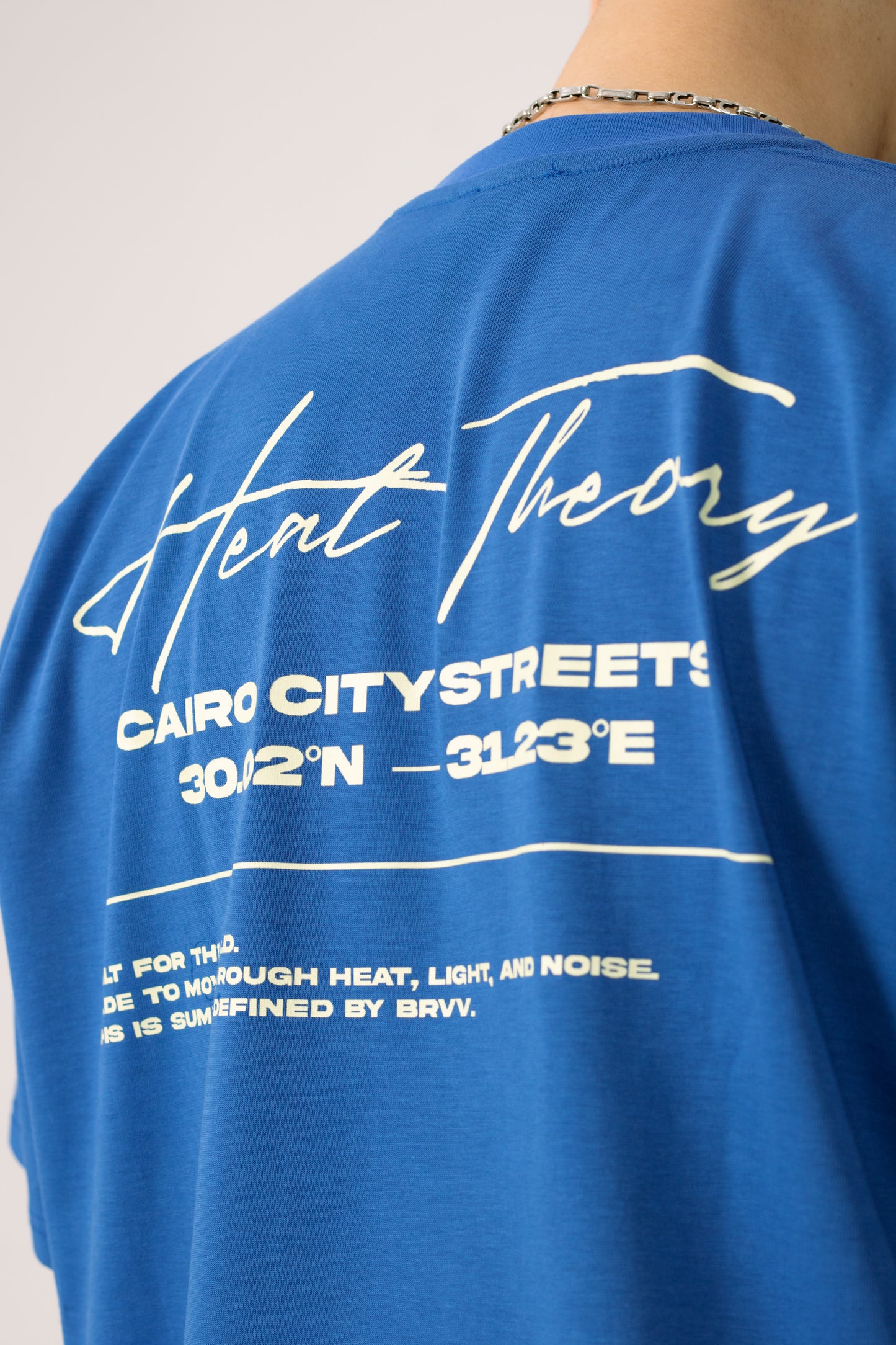 Royal Blue Oversized T-shirt