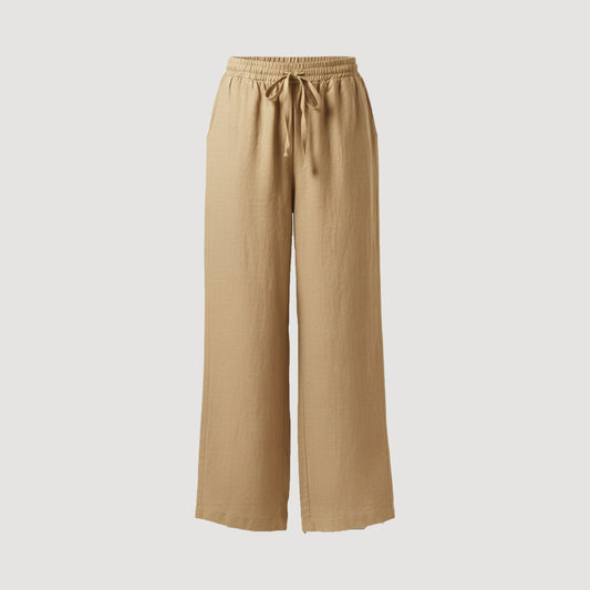 Beige Linen Pants