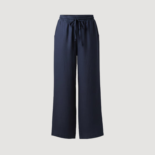 Navy Linen Pants